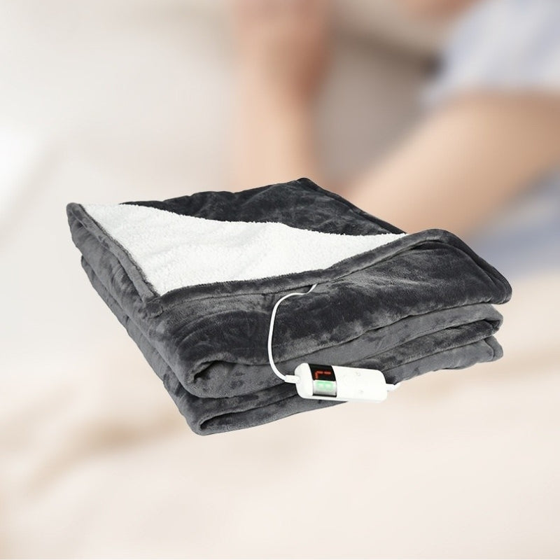 Electric Blanket Throw With Timer For Sofa And Bed Large | Home