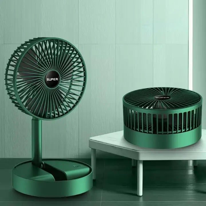 Fan Foldable Desk Home | Rechargeable