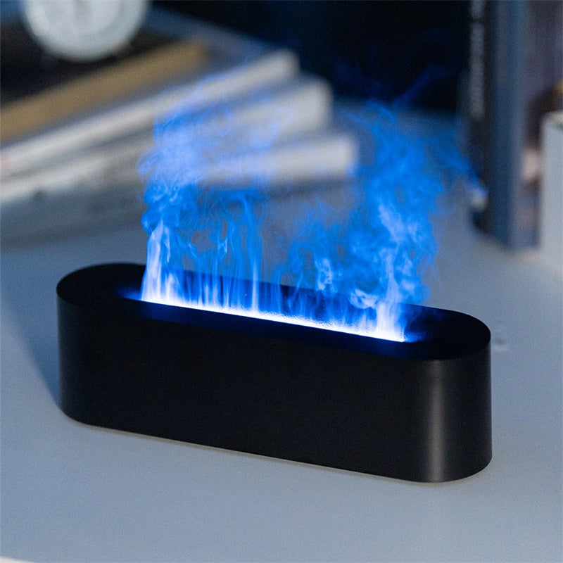Flame Effect Essential Oil Diffuser | Modern