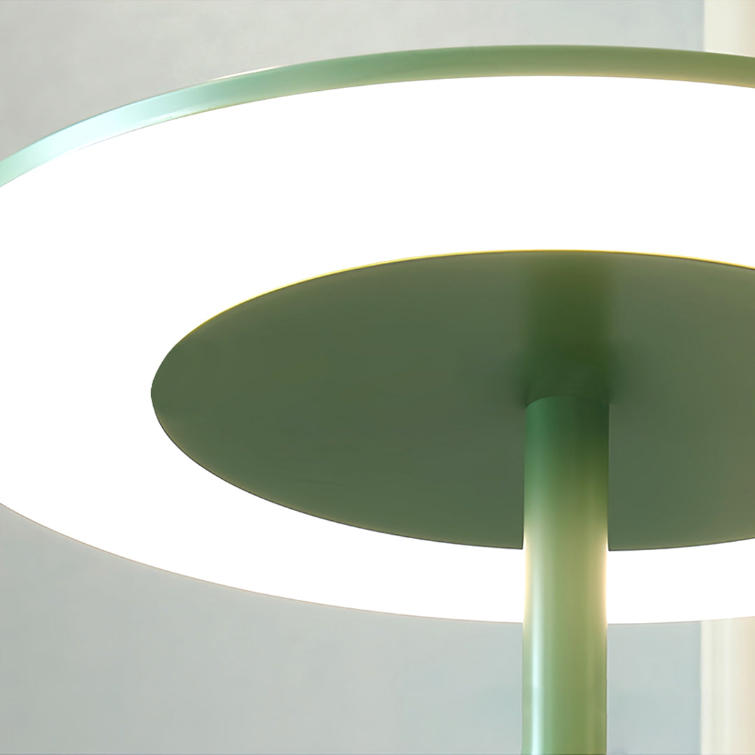 Floor Colored Ring Lamp Living Room | Office