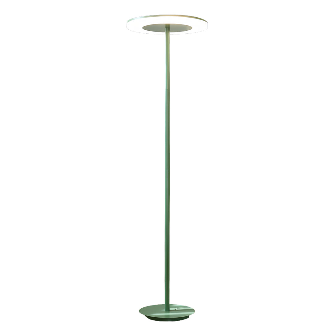 Floor Colored Ring Lamp Living Room | Office