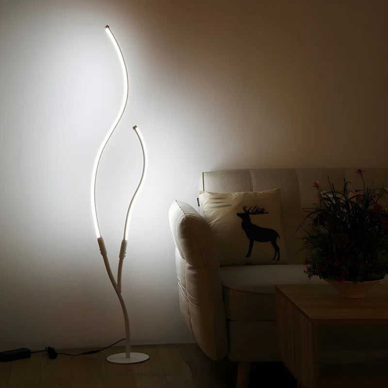 Floor Lamp Curved LED Living Room | Modern