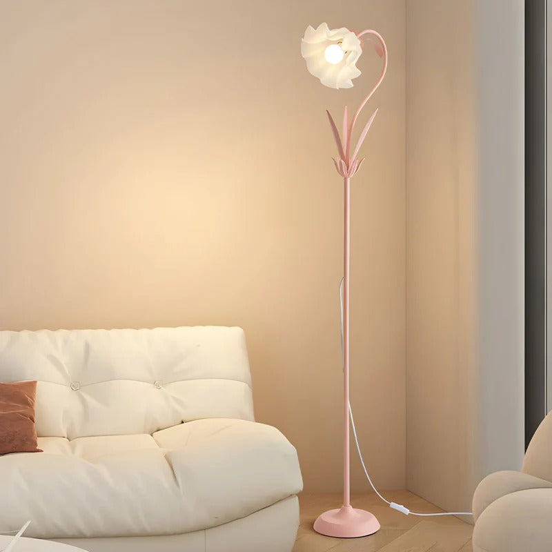 Floor Lamp Floral Design Living Room | LED