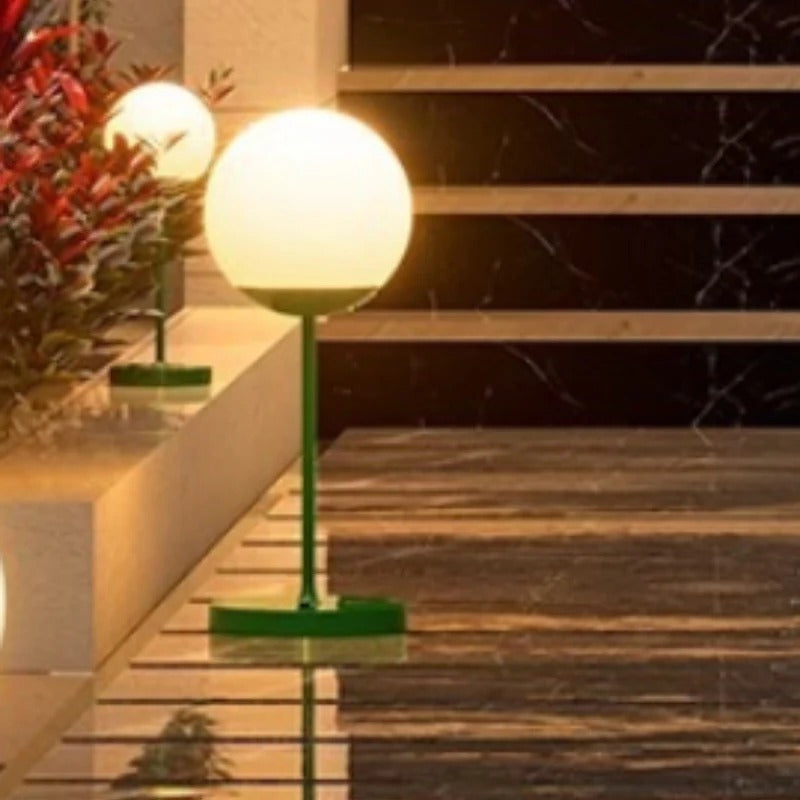 Floor Lamp Globe Shade Living Room LED | Modern