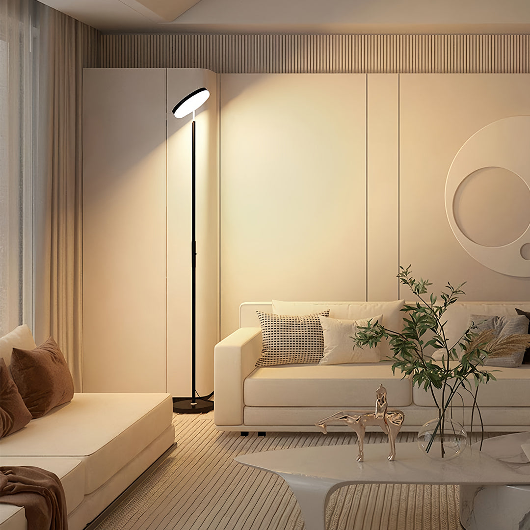 Floor Lamp Rotating Head Light Living Room | Office