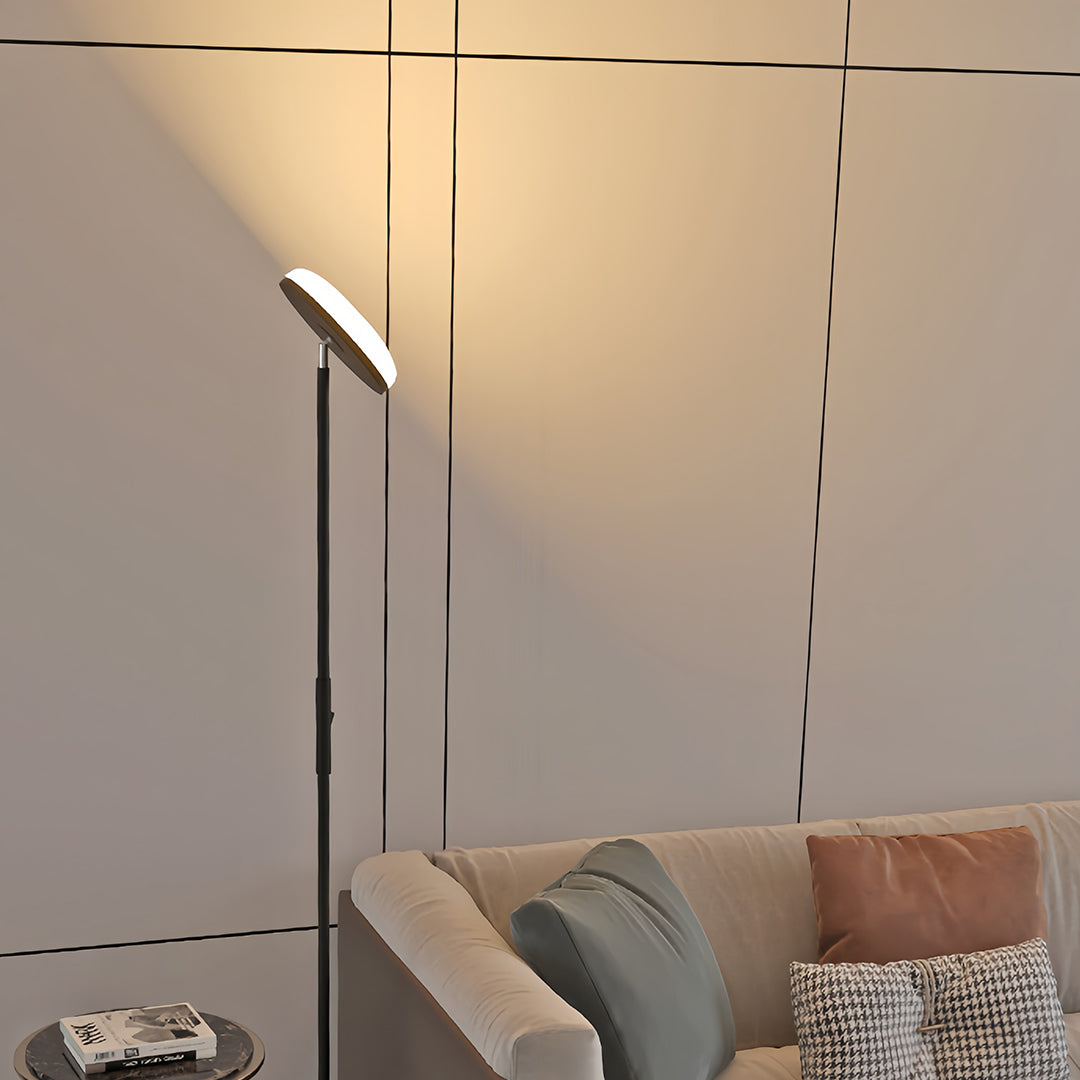 Floor Lamp Rotating Head Light Living Room | Office