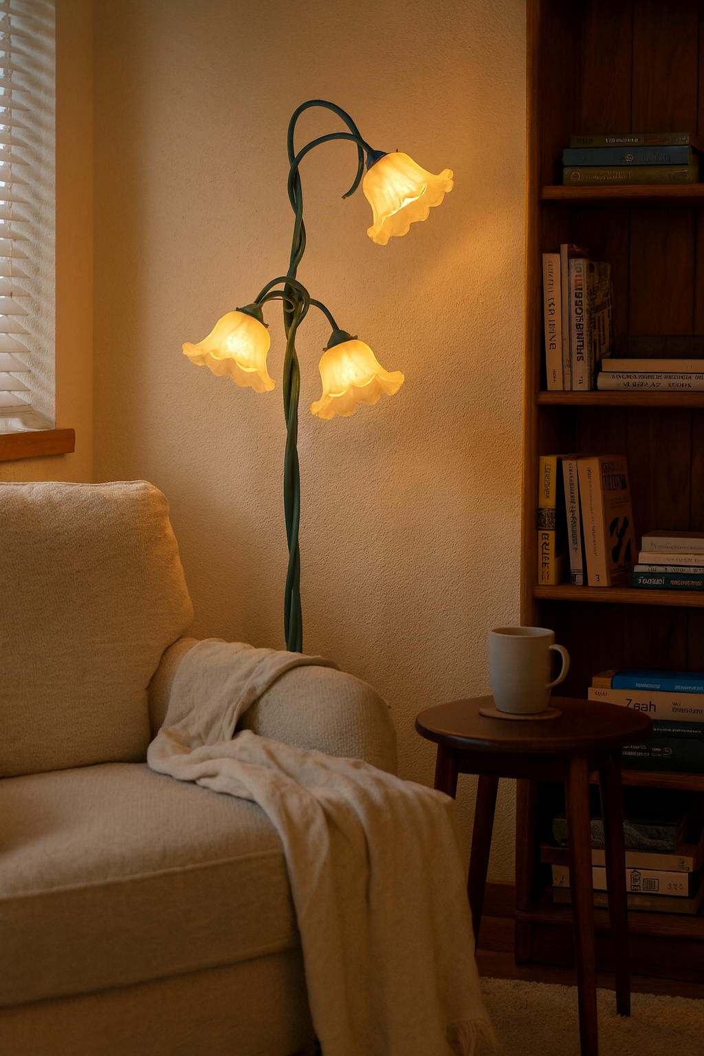 Floor Lamps Floral Multi-Light Living Room | Adjustable
