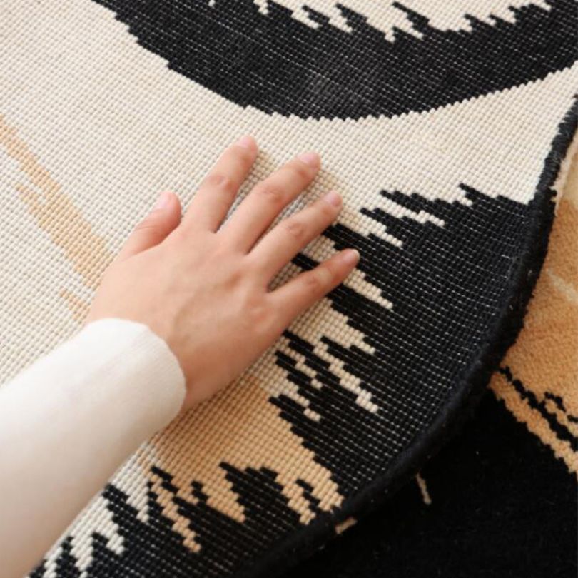 Flower Shape Rug for Living Rooms and Bedrooms | Washable