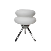 Glass Table Lamp LED Tripod Bedside | Modern