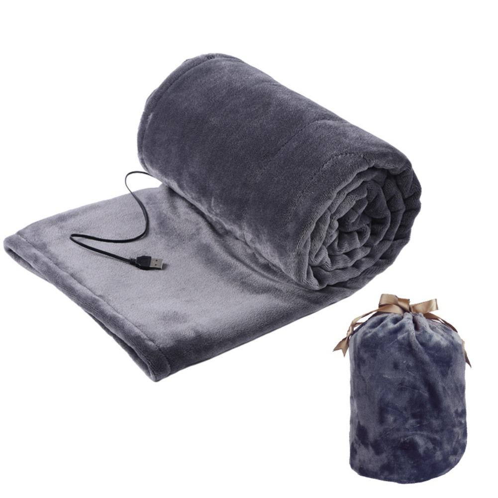 Heated Blanket Electric Fleece Throw | USB-Powered