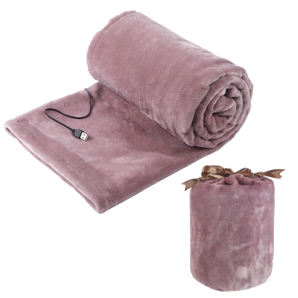 Heated Blanket Electric Fleece Throw | USB-Powered