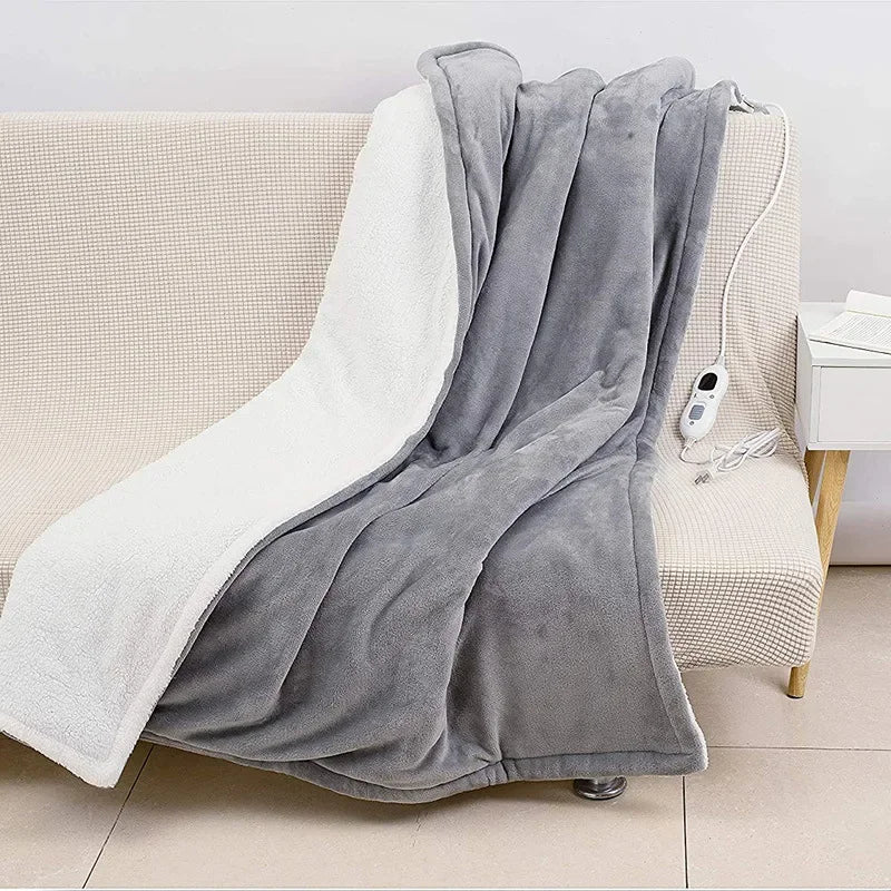 Heated Blanket Electric Throw | Sofa & Bed