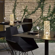 LED Lights Crystal Cordless Table Lamp | Decorative