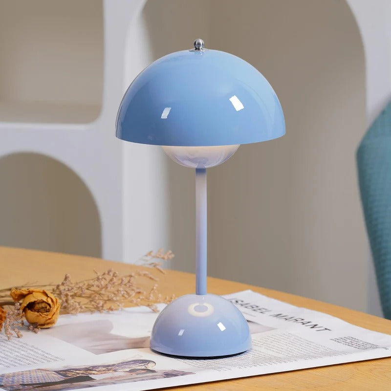 LED Lights Dome Table Lamp | Cordless Reading Light