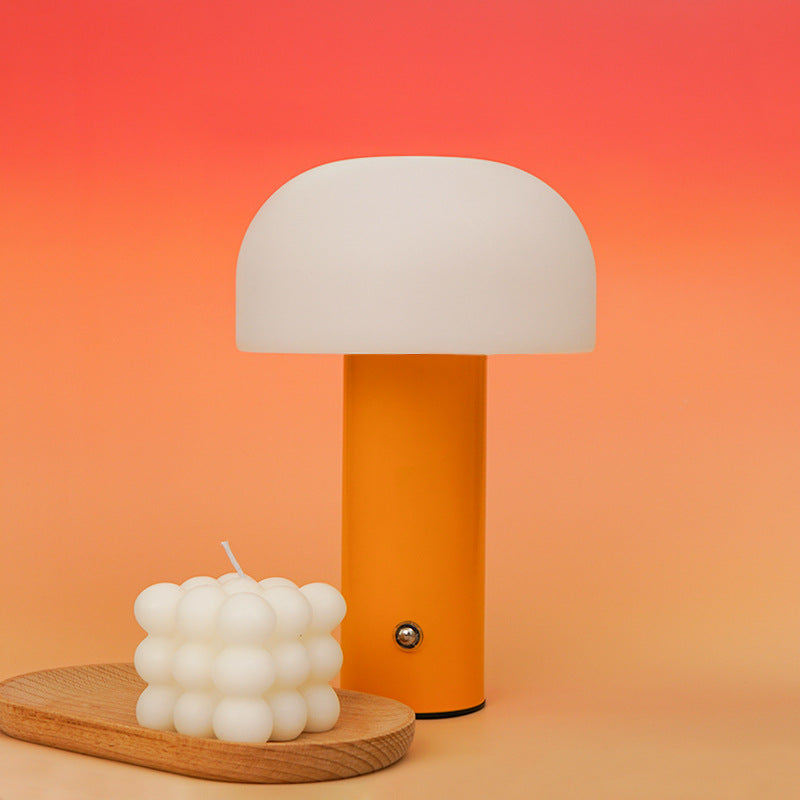 LED Lights Mushroom Table Lamp | Cordless