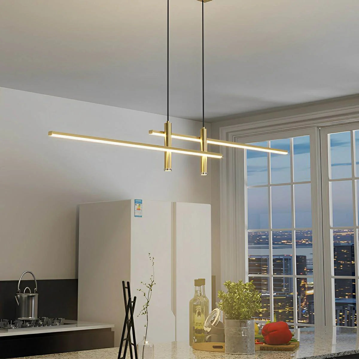 LED Linear Kitchen Light Pendant | Modern Ceiling Light