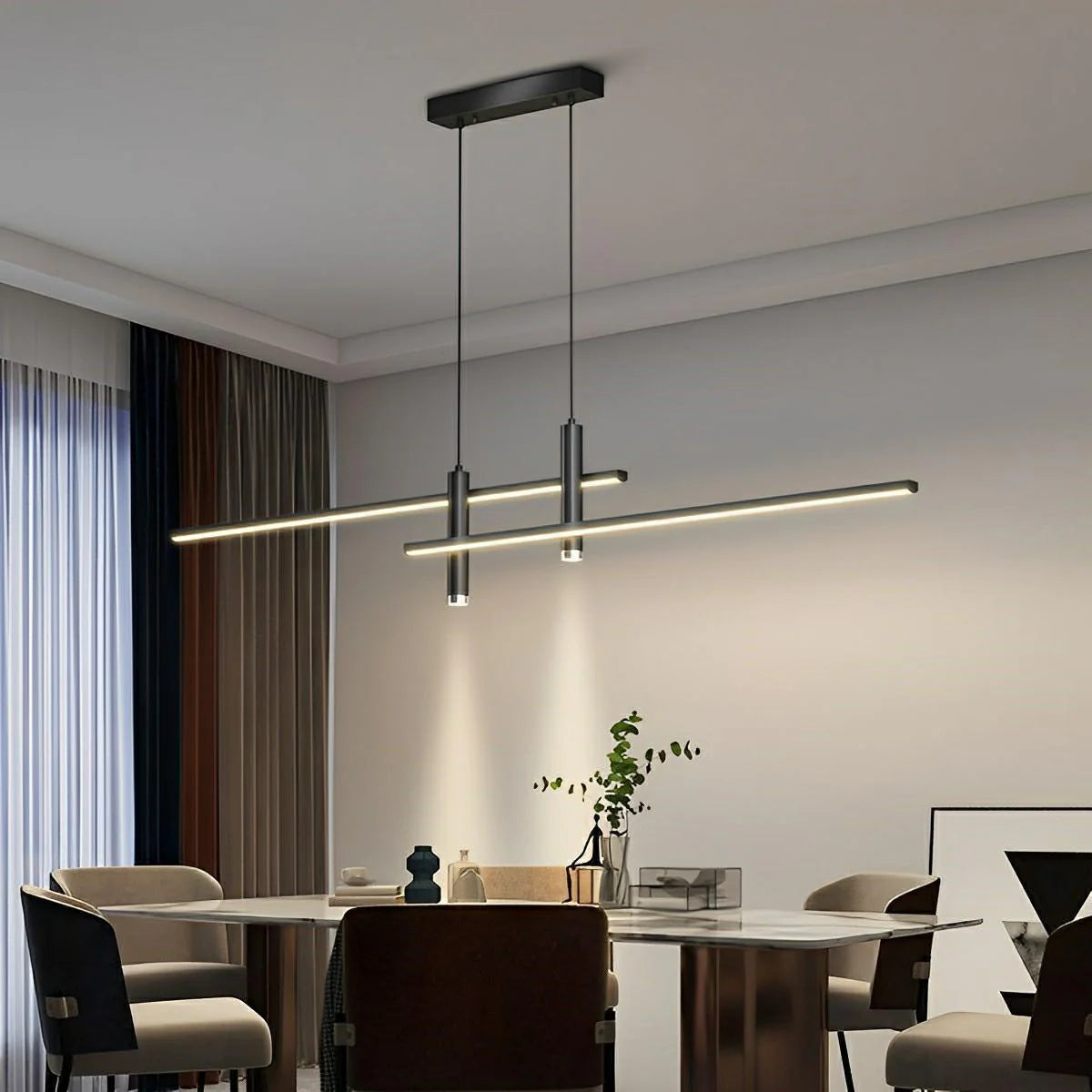 LED Linear Kitchen Light Pendant | Modern Ceiling Light