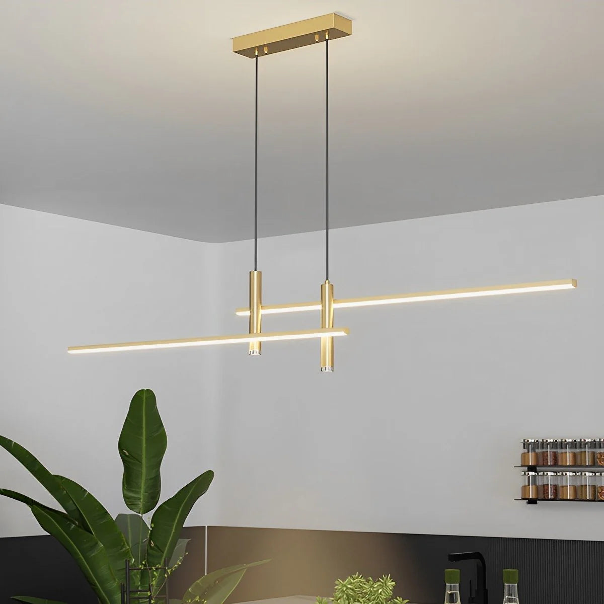LED Linear Kitchen Light Pendant | Modern Ceiling Light