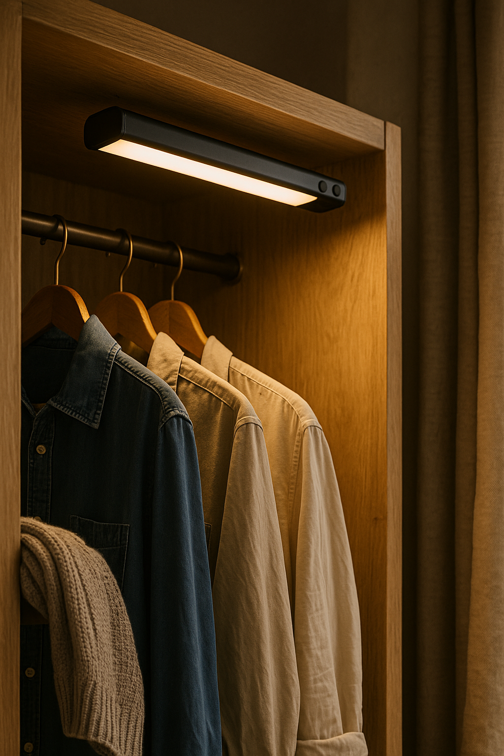 LED Strip Lights Motion Sensor Closet | Rechargeable