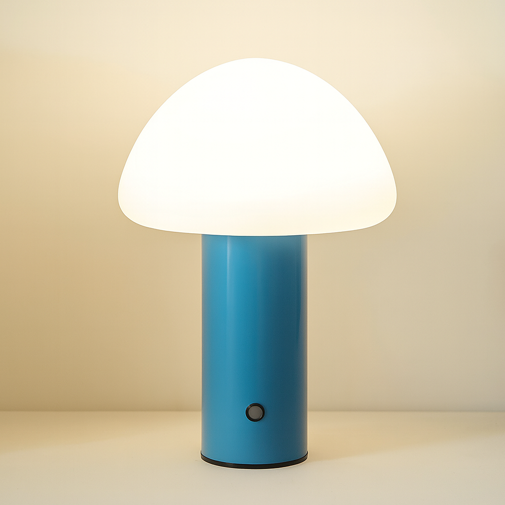Led Lights Table Lamp Mushroom Style | Cordless Reading Lamp