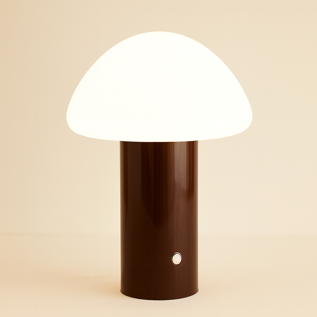 Led Lights Table Lamp Mushroom Style | Cordless Reading Lamp