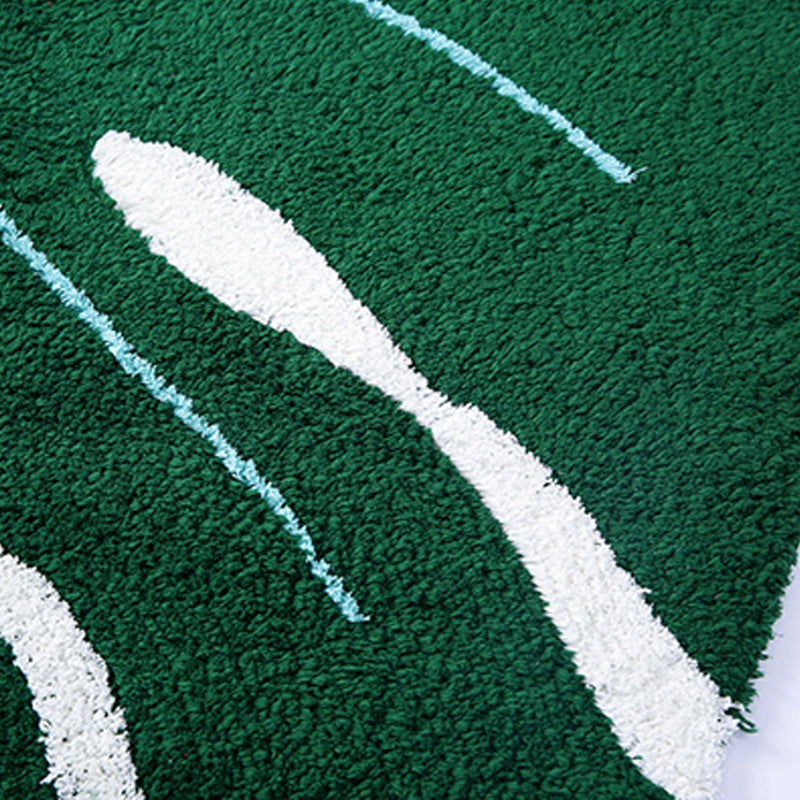 Living Room Rug Leaf Design | Decorative