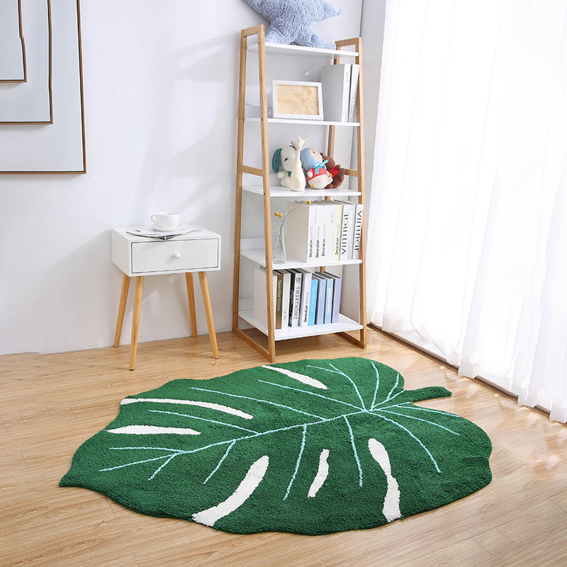 Living Room Rug Leaf Design | Decorative