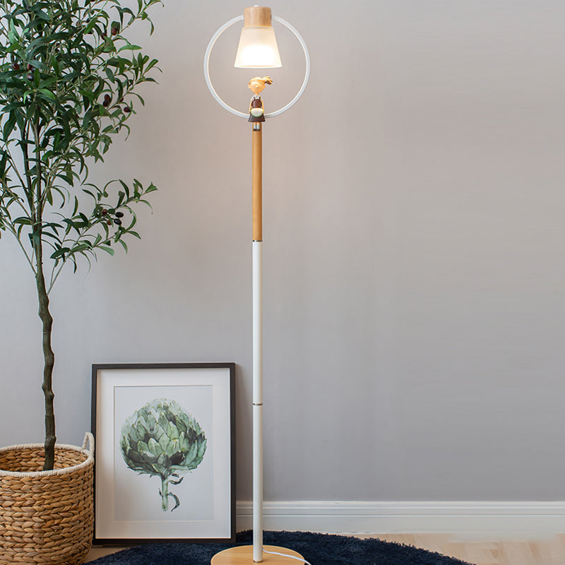 Modern Floor Lamp Living Room Decor | Wooden