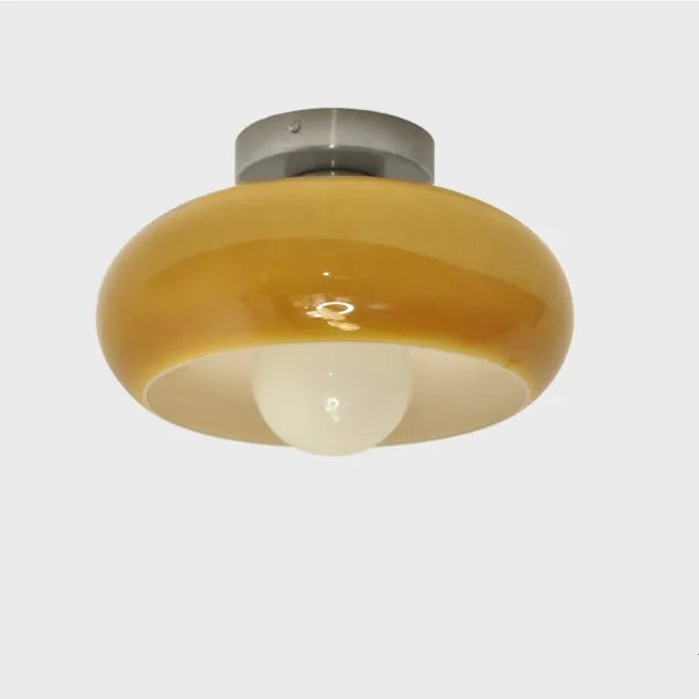 Modern Glass Ceiling Lights Retro | Flush Mount