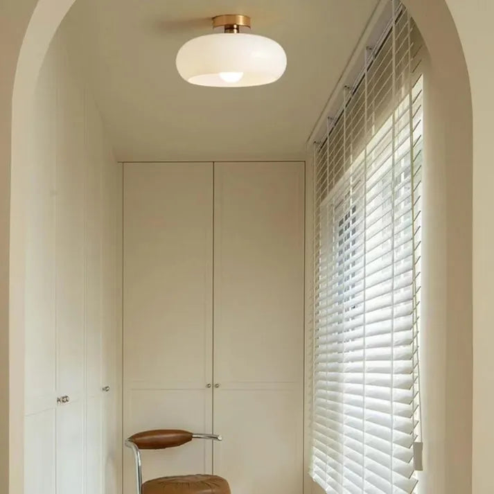 Modern Glass Ceiling Lights Retro | Flush Mount