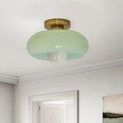 Modern Glass Ceiling Lights Retro | Flush Mount