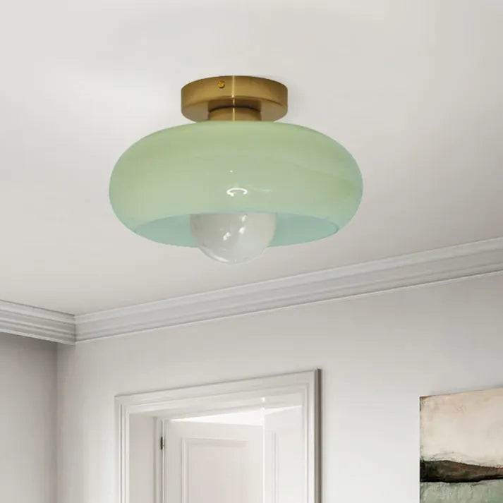 Modern Glass Ceiling Lights Retro | Flush Mount