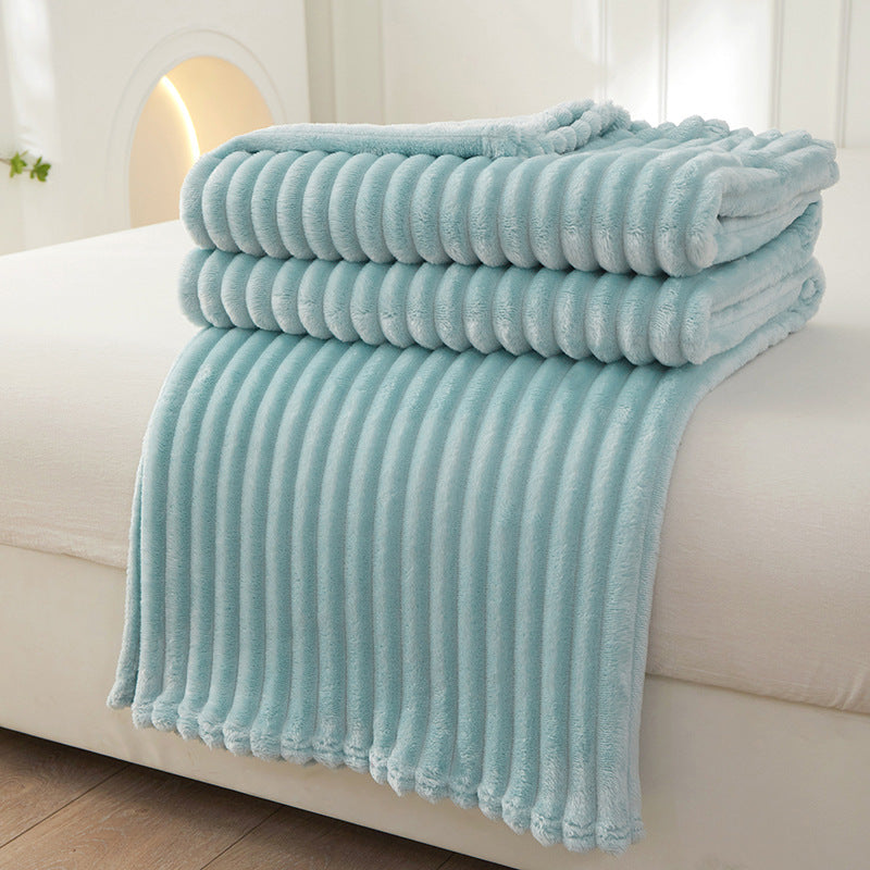 Blankets Textured Plush Throw for Sofa or Bed | Large