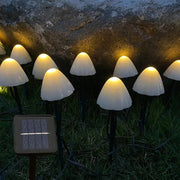Outdoor Lights Solar Garden Mushrooms | LED