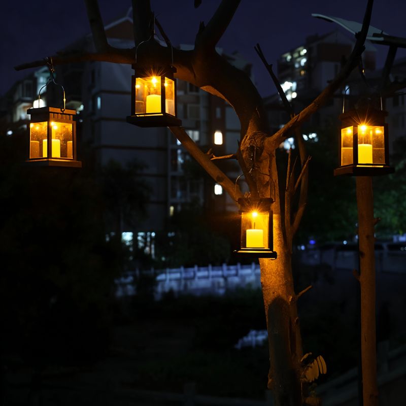 Outdoor Lights Solar Lantern Style | LED