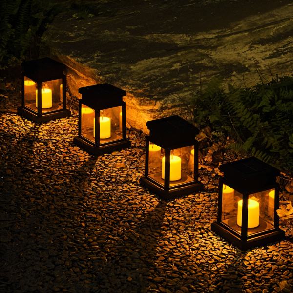 Outdoor Lights Solar Lantern Style | LED