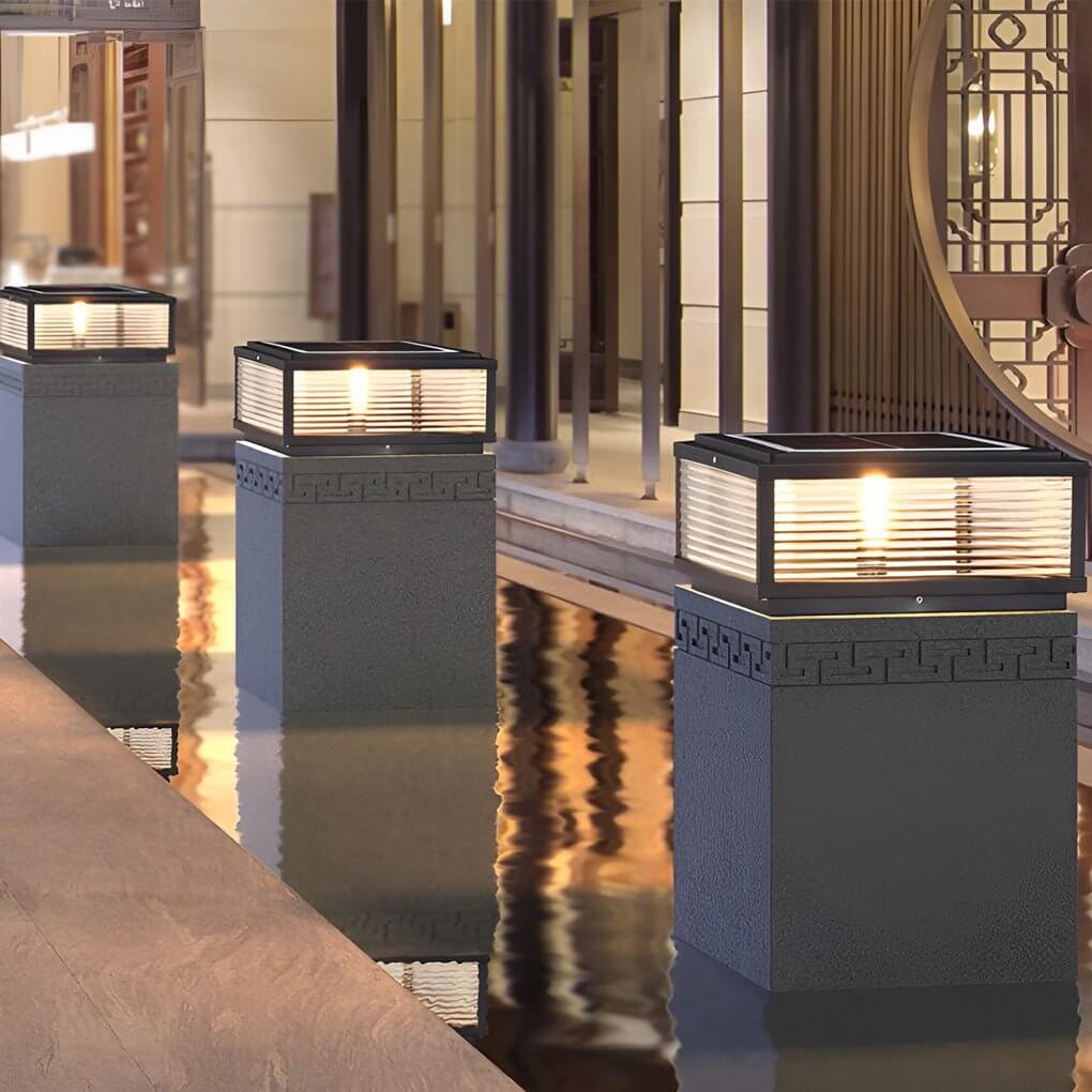 Outdoor Lights for Posts and Fencing | Modern Terrace