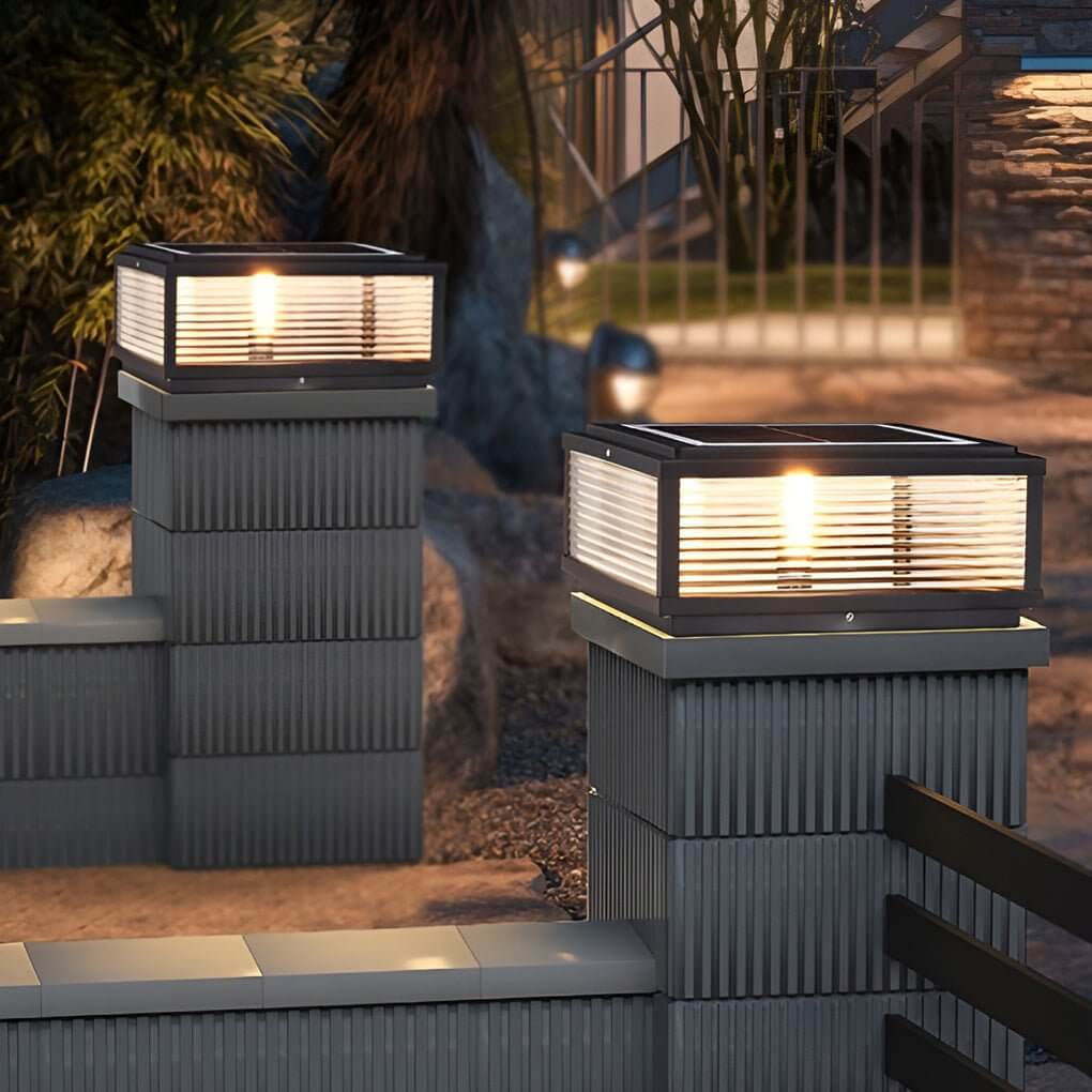 Outdoor Lights for Posts and Fencing | Modern Terrace
