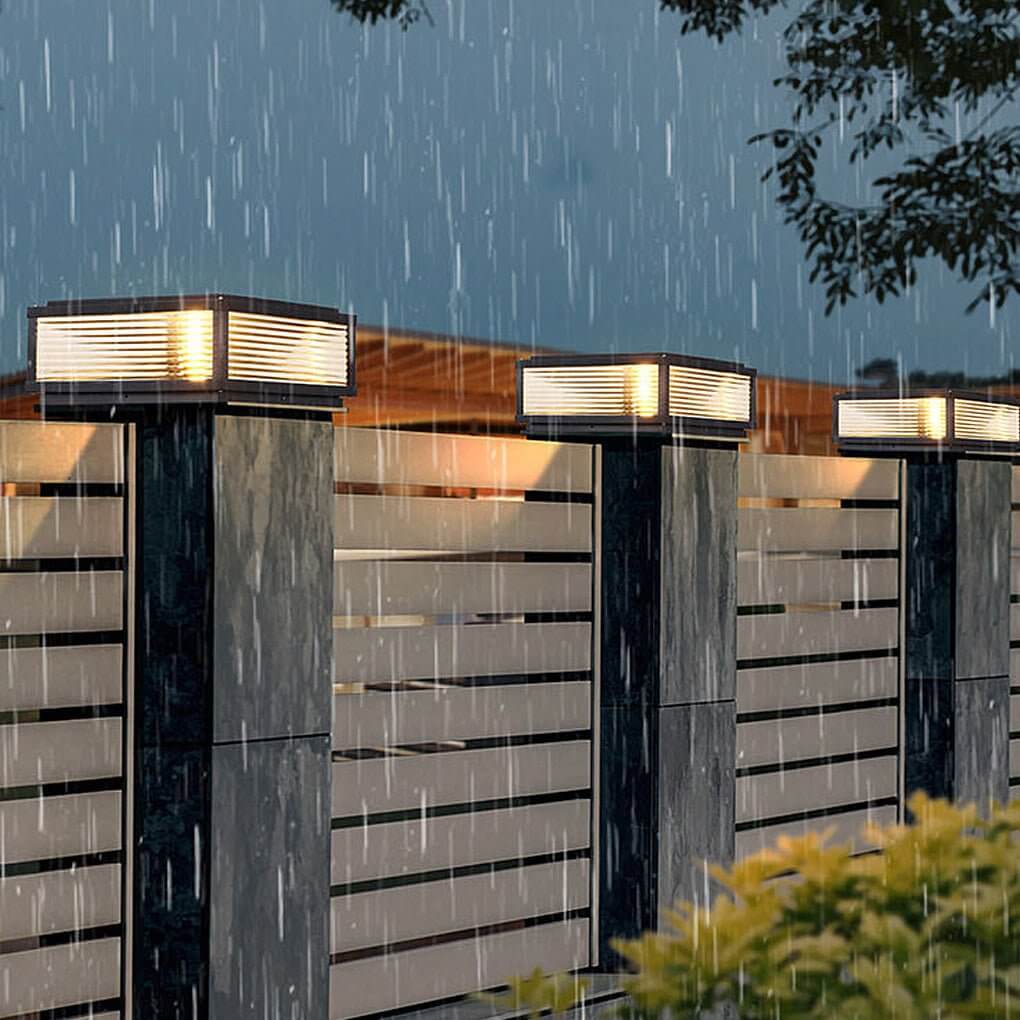 Outdoor Lights for Posts and Fencing | Modern Terrace