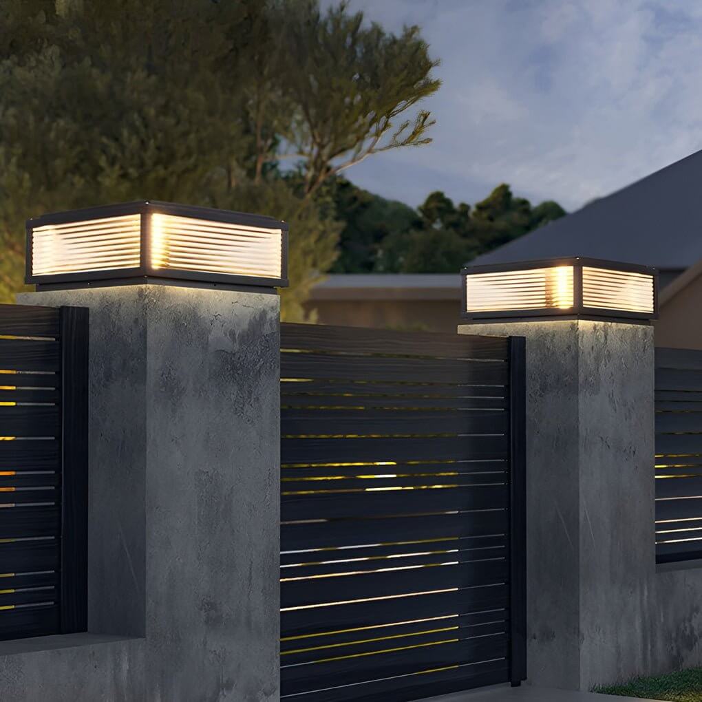 Outdoor Lights for Posts and Fencing | Modern Terrace