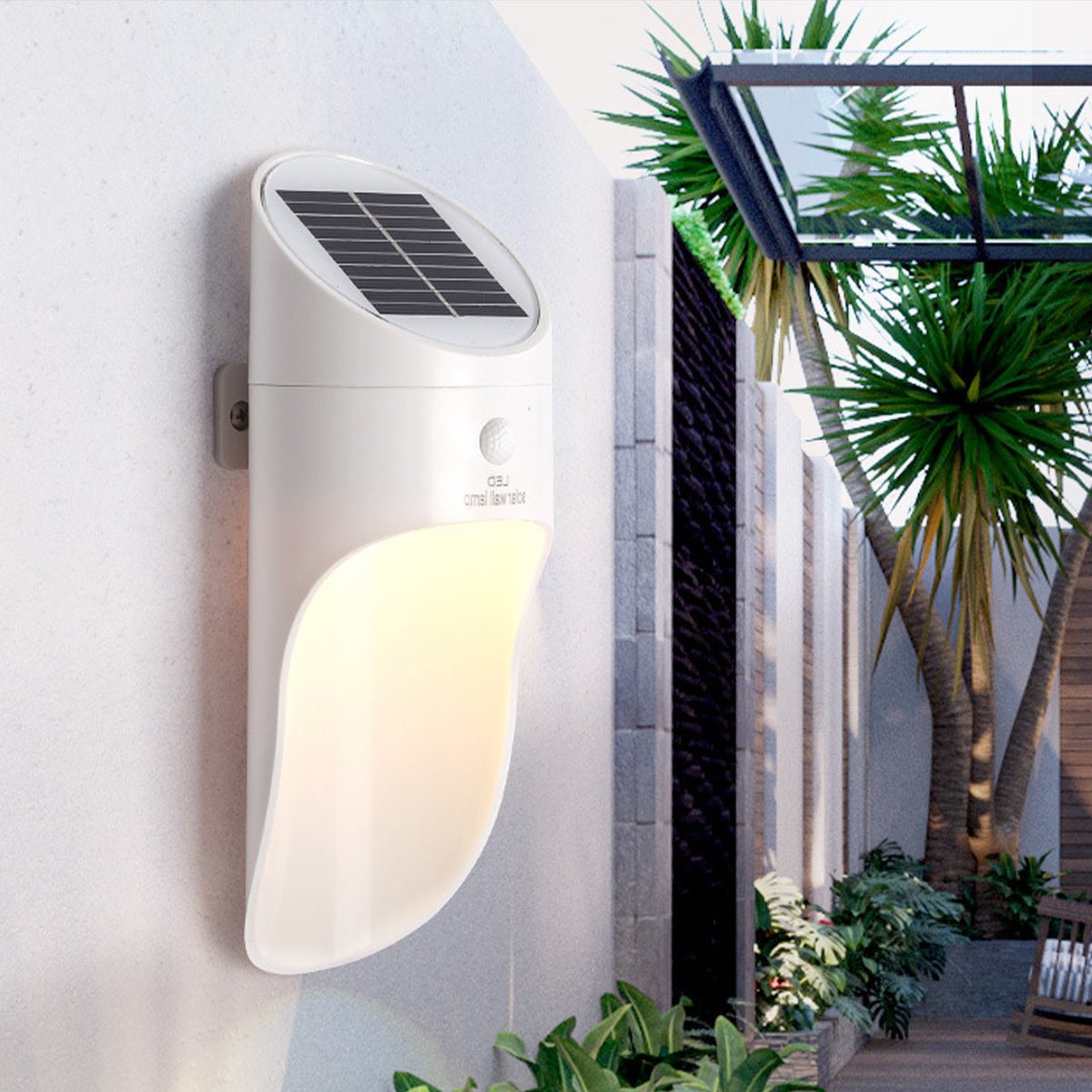 Outdoor Sensor Lights Solar | PIR Motion Sensor