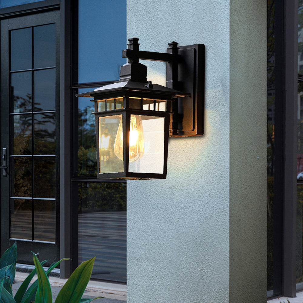 Outdoor Wall Lantern Exterior Porch & Entryway Light | Vintage Style