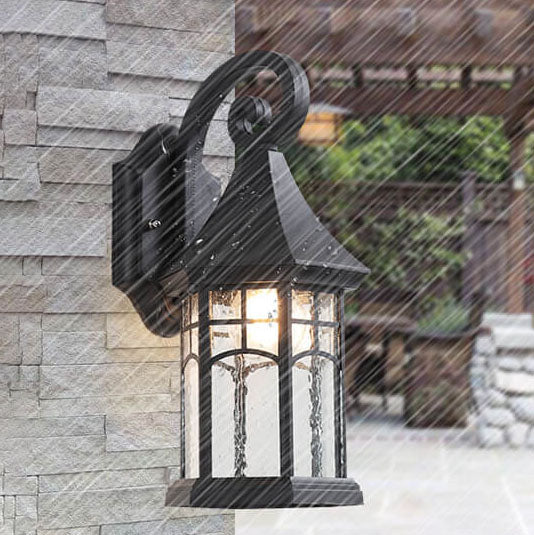 Outdoor Wall Lantern Traditional Exterior | Panel Design