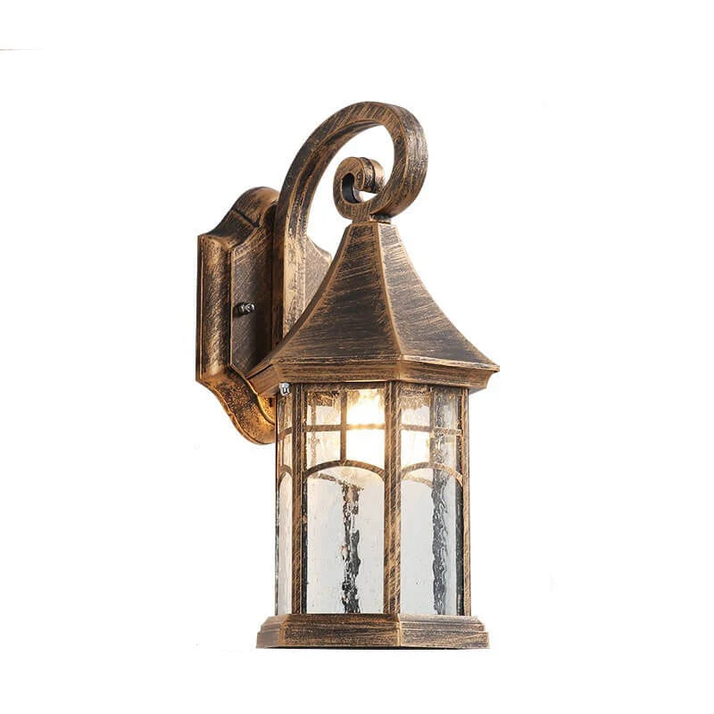 Outdoor Wall Lantern Traditional Exterior | Panel Design
