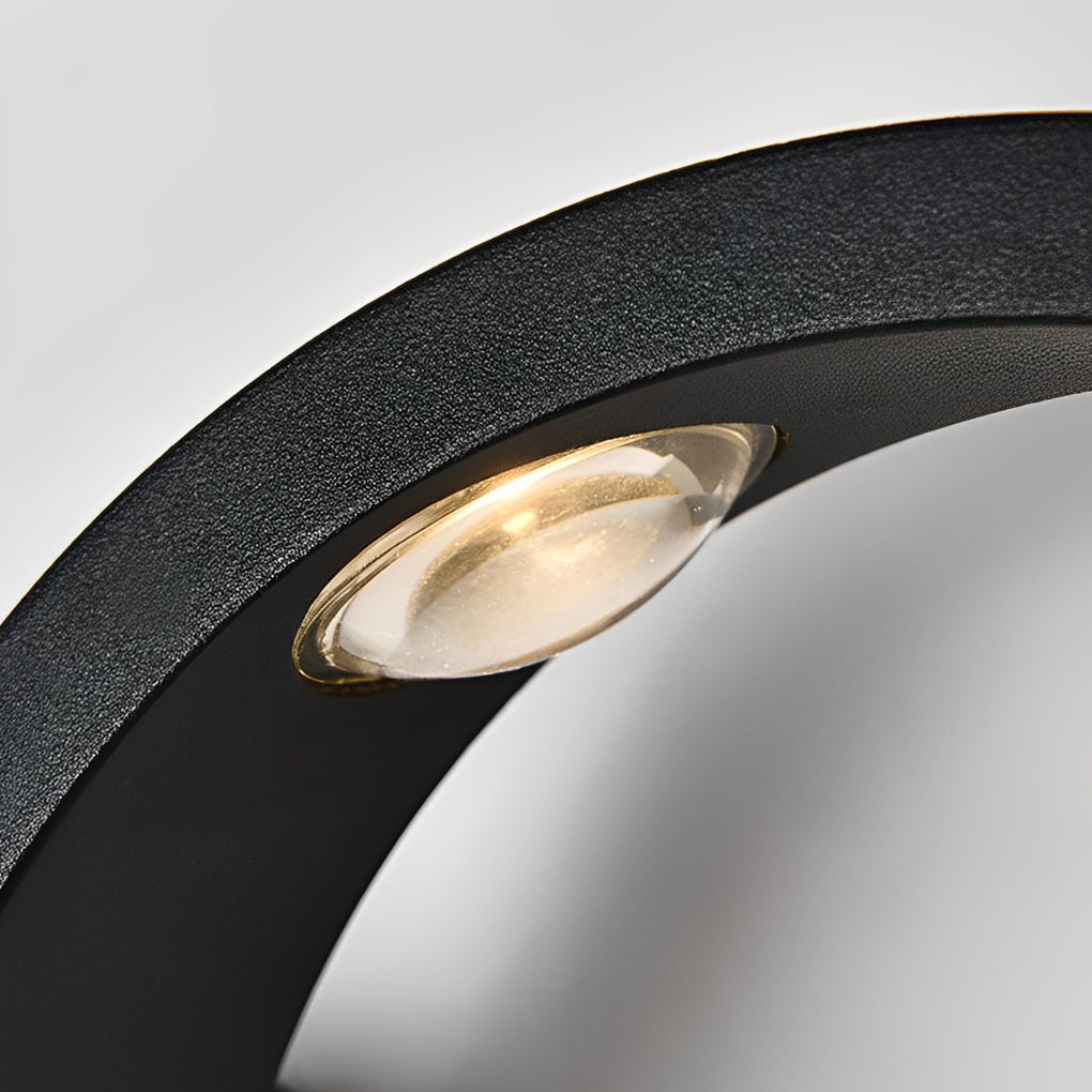 Outdoor Wall Lights Curved Up Down | LED