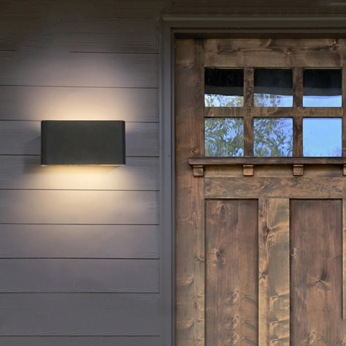 Outdoor Wall Lights Rectangular Exterior | LED