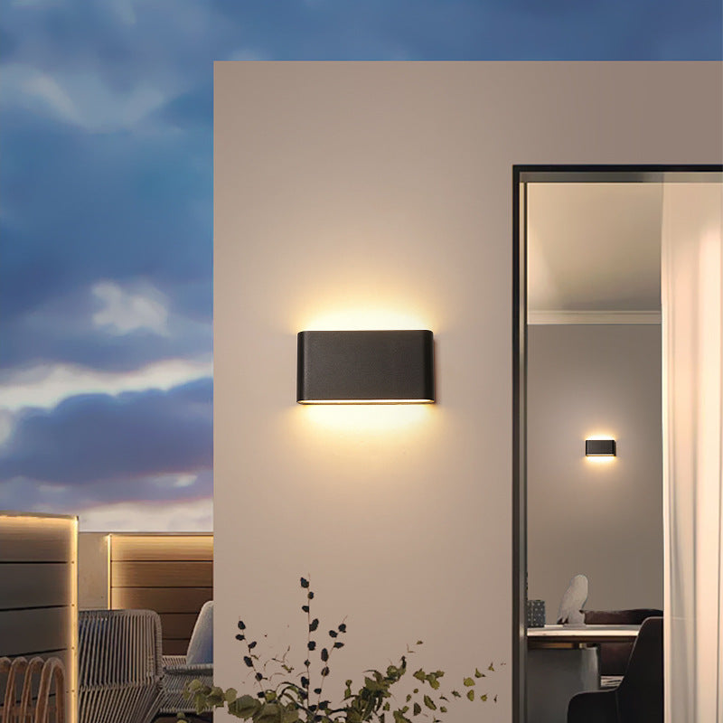 Outdoor Wall Lights Rectangular Exterior | LED