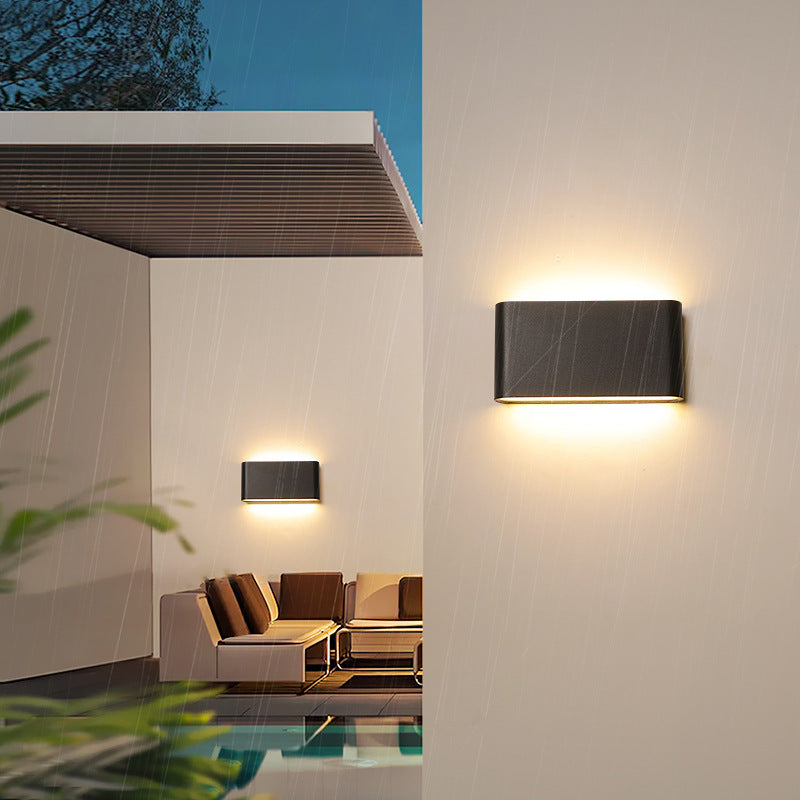 Outdoor Wall Lights Rectangular Exterior | LED