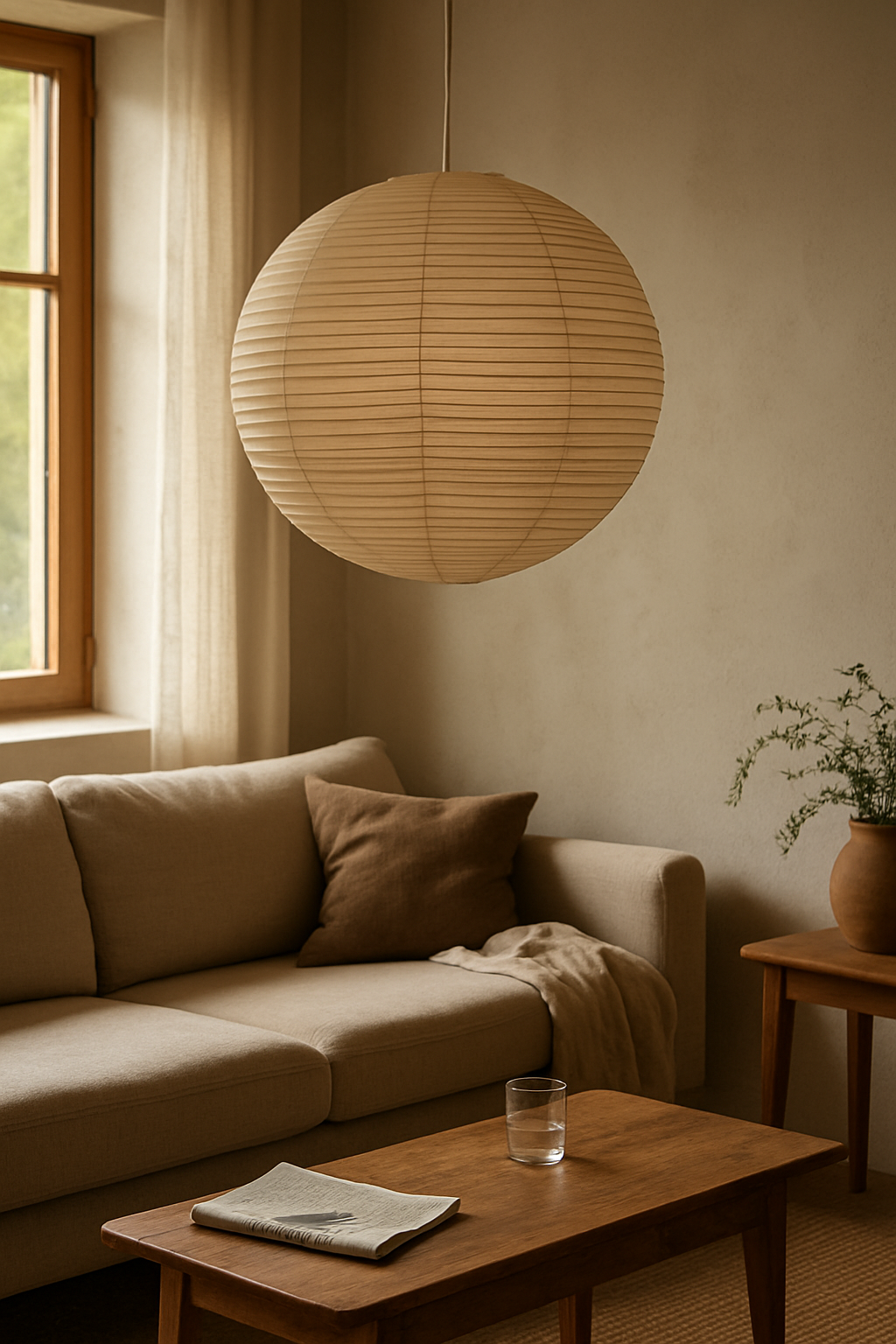 Pendant Lights Paper Lantern Living Room | Sphere