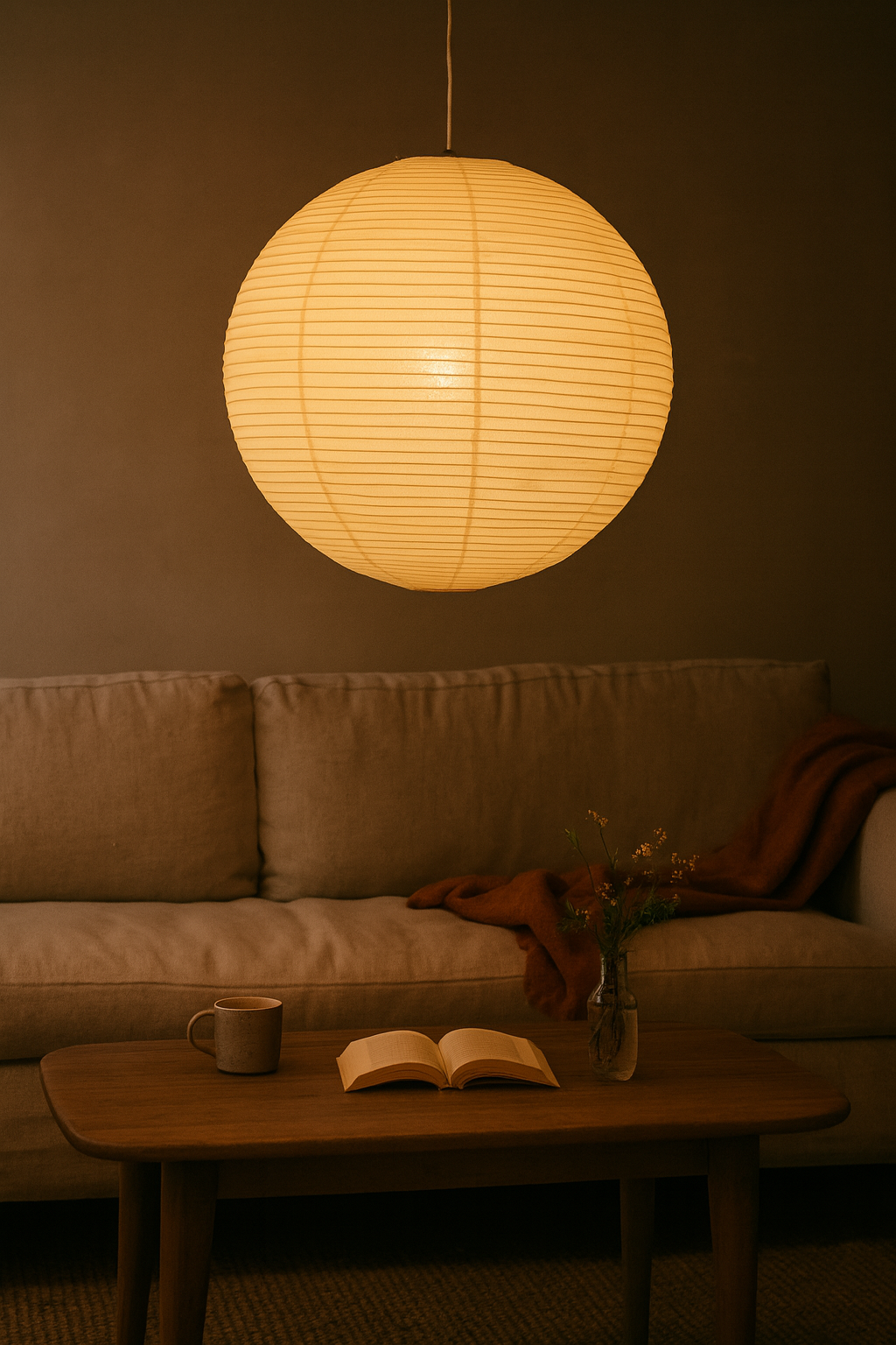 Pendant Lights Paper Lantern Living Room | Sphere